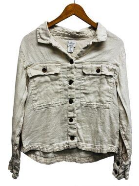 Nicole Miller 100% Linen Jacket